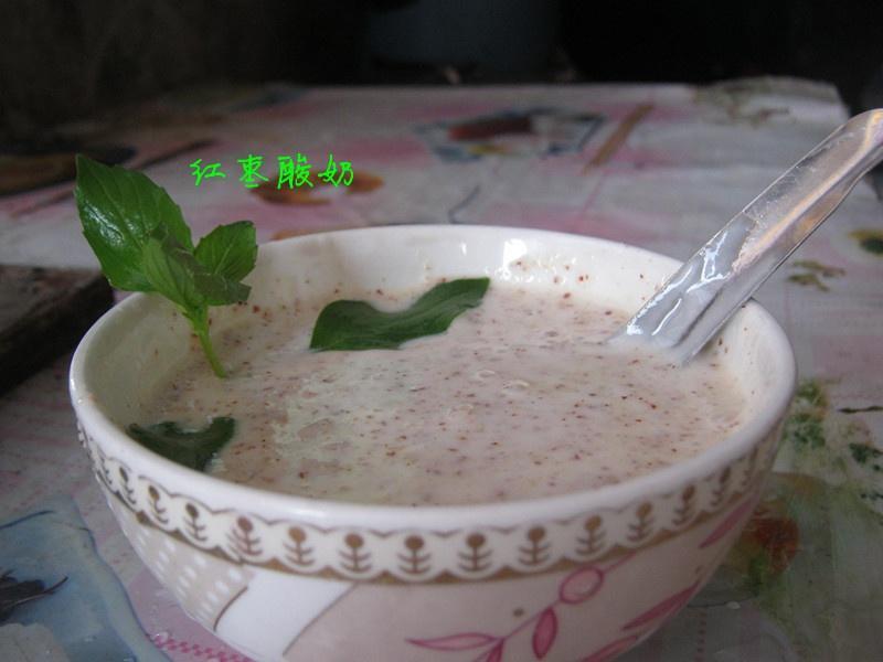 红枣酸奶的做法