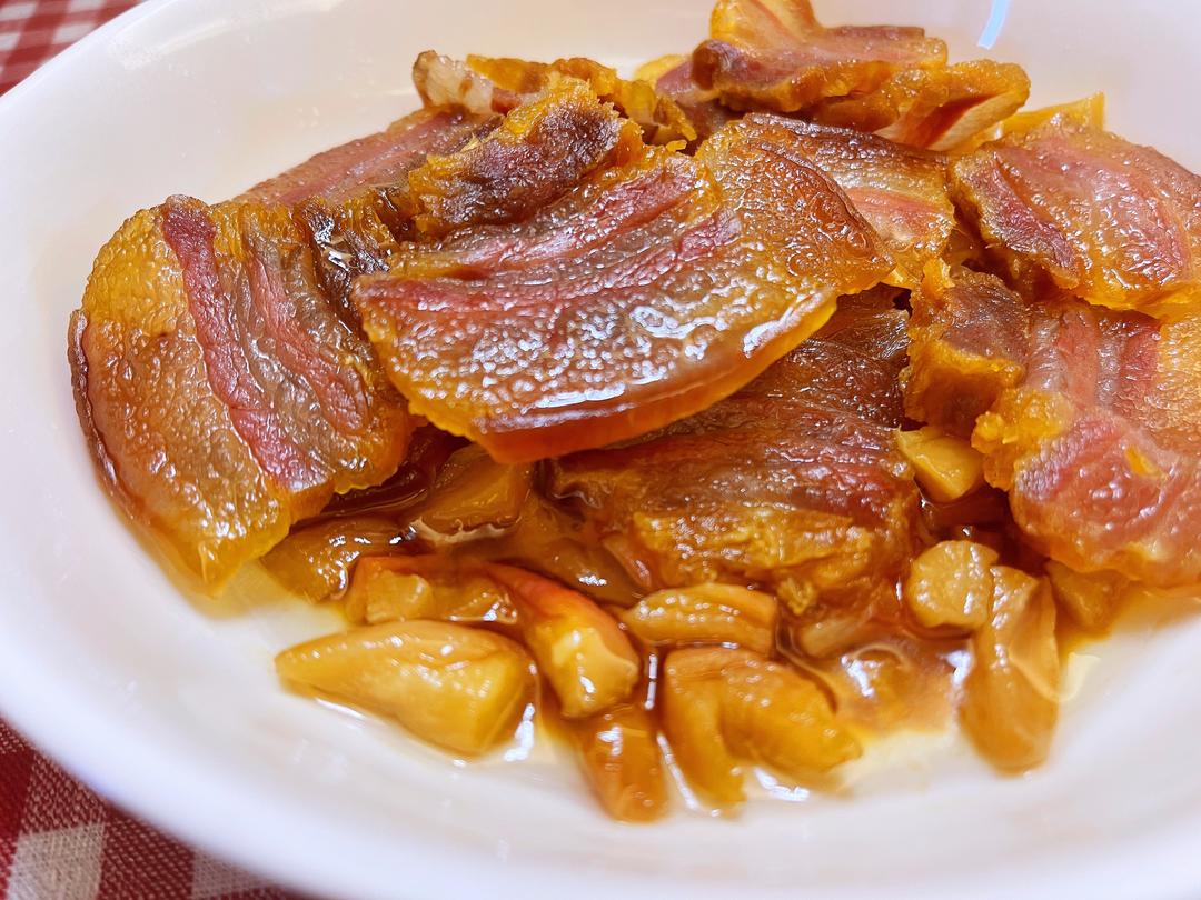 萝卜干蒸腊肉的做法 步骤11