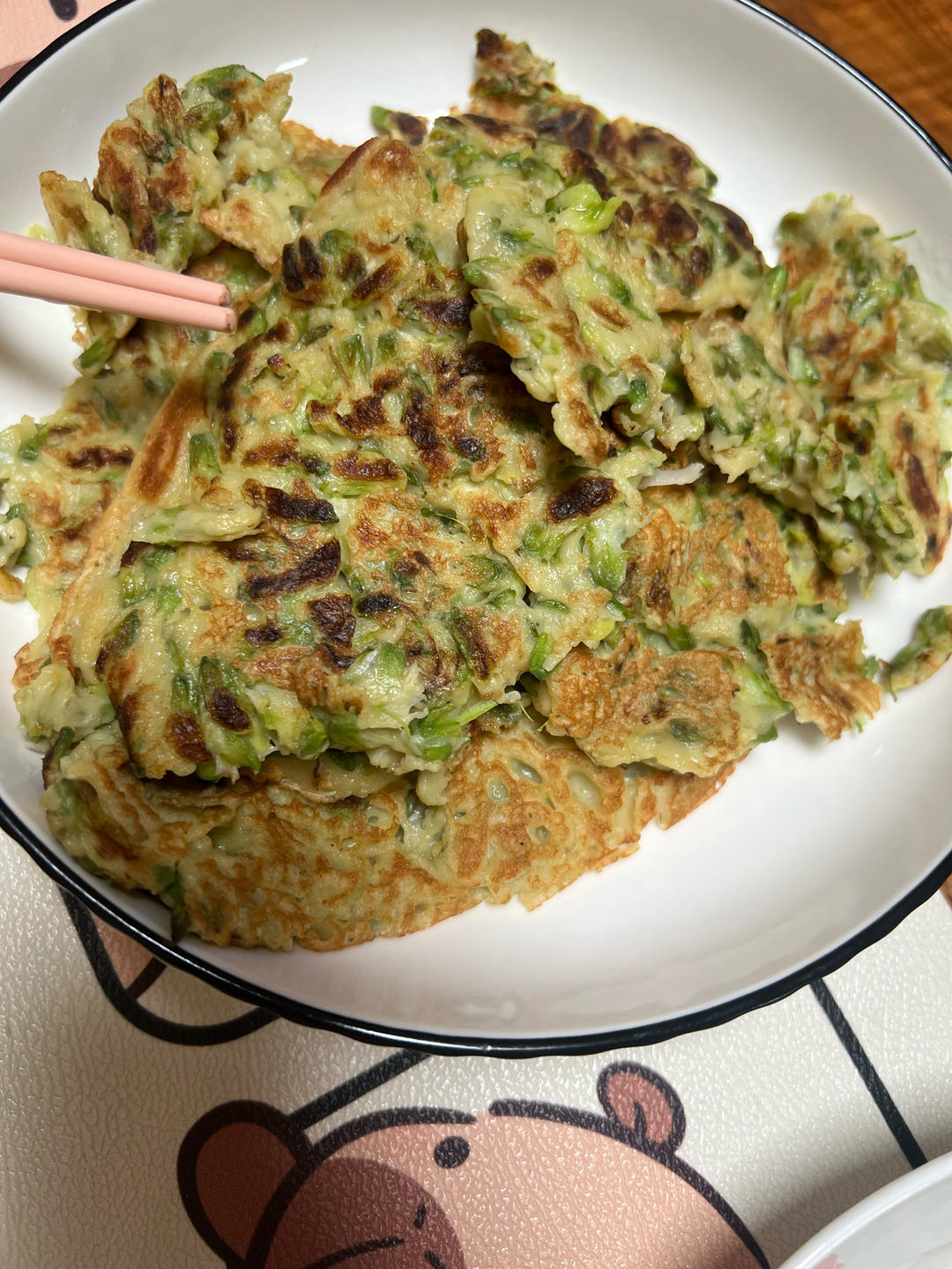 槐花香饼