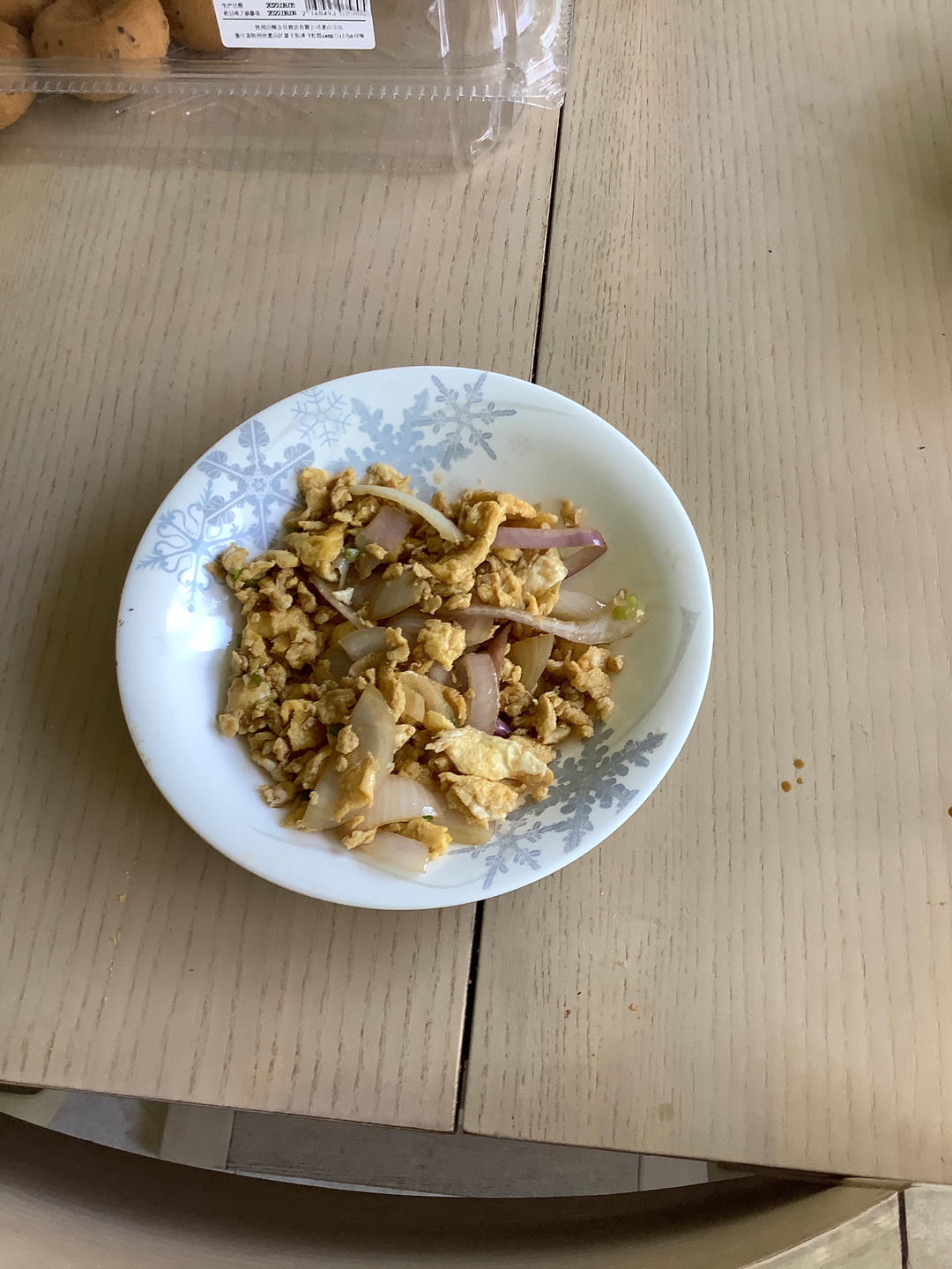 洋葱炒鸡蛋