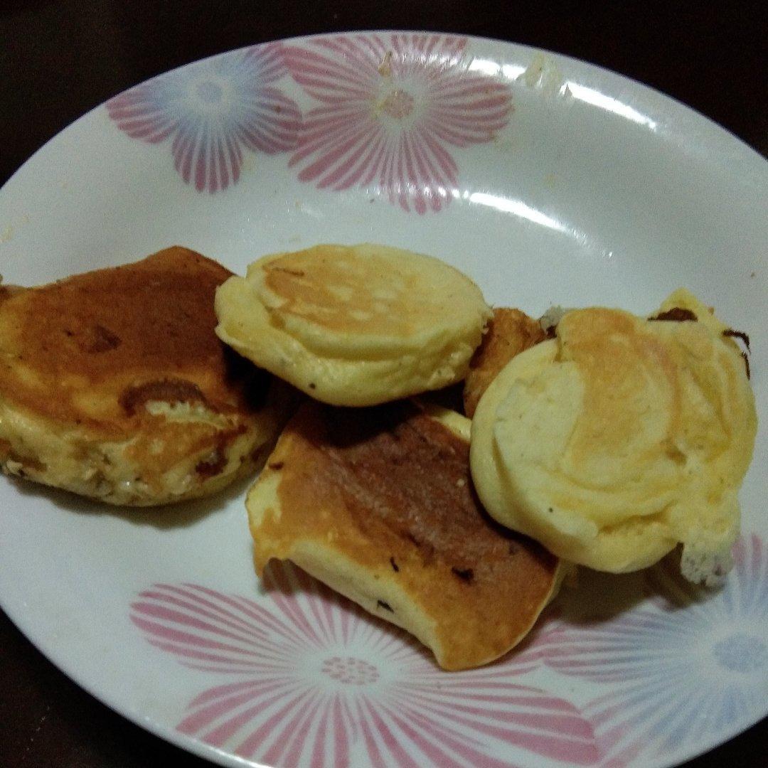 不用烤箱 15分钟无油低糖的舒芙蕾蛋糕松饼 🥞 蓬松绵软