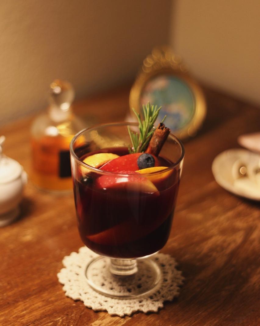 薄荷蜜蜡做的圣诞热红酒