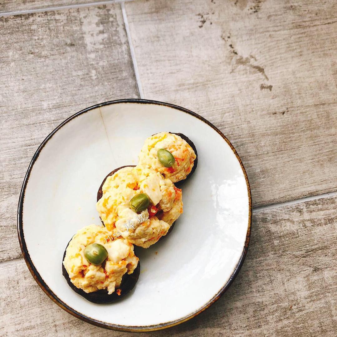 豆腐肉末酿香菇