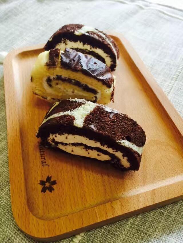 奶牛蛋糕卷+长颈鹿蛋糕卷