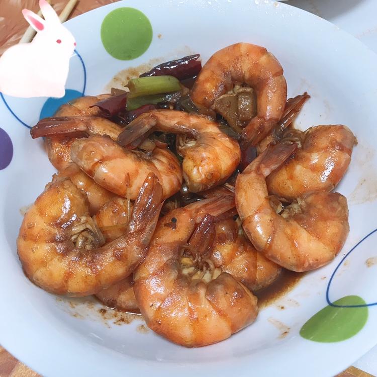 吮指香辣虾