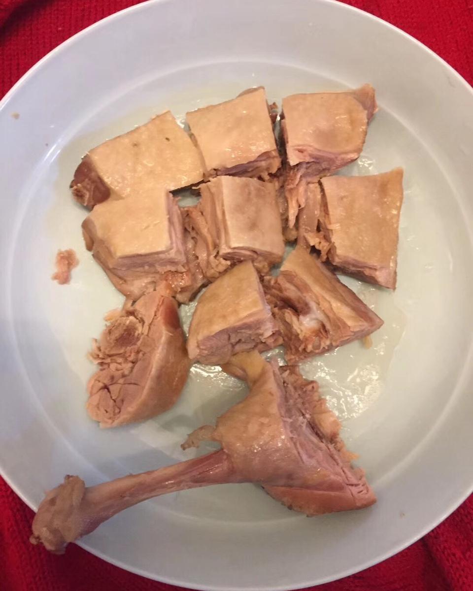 快手盐水鸭腿