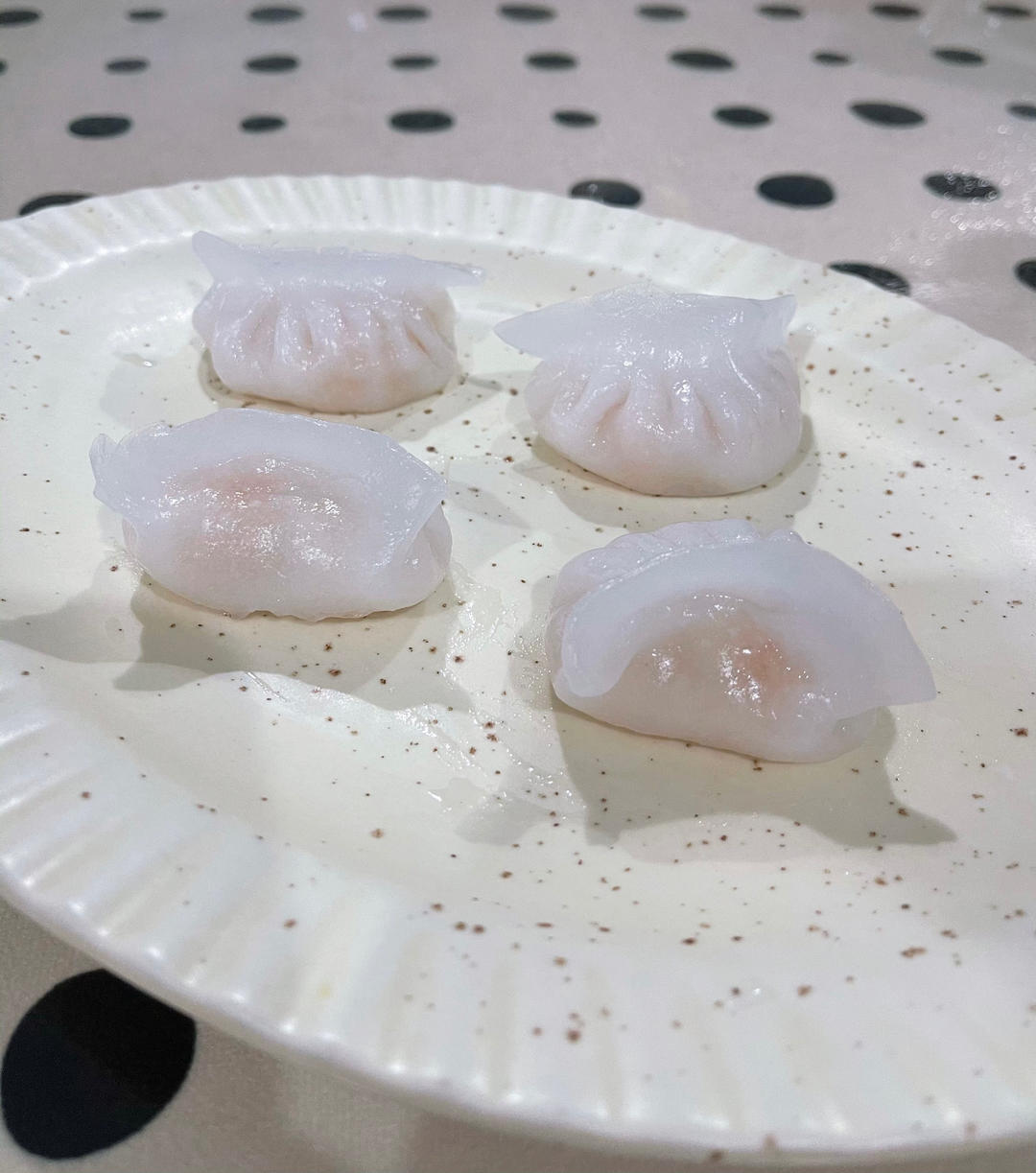 水晶虾饺