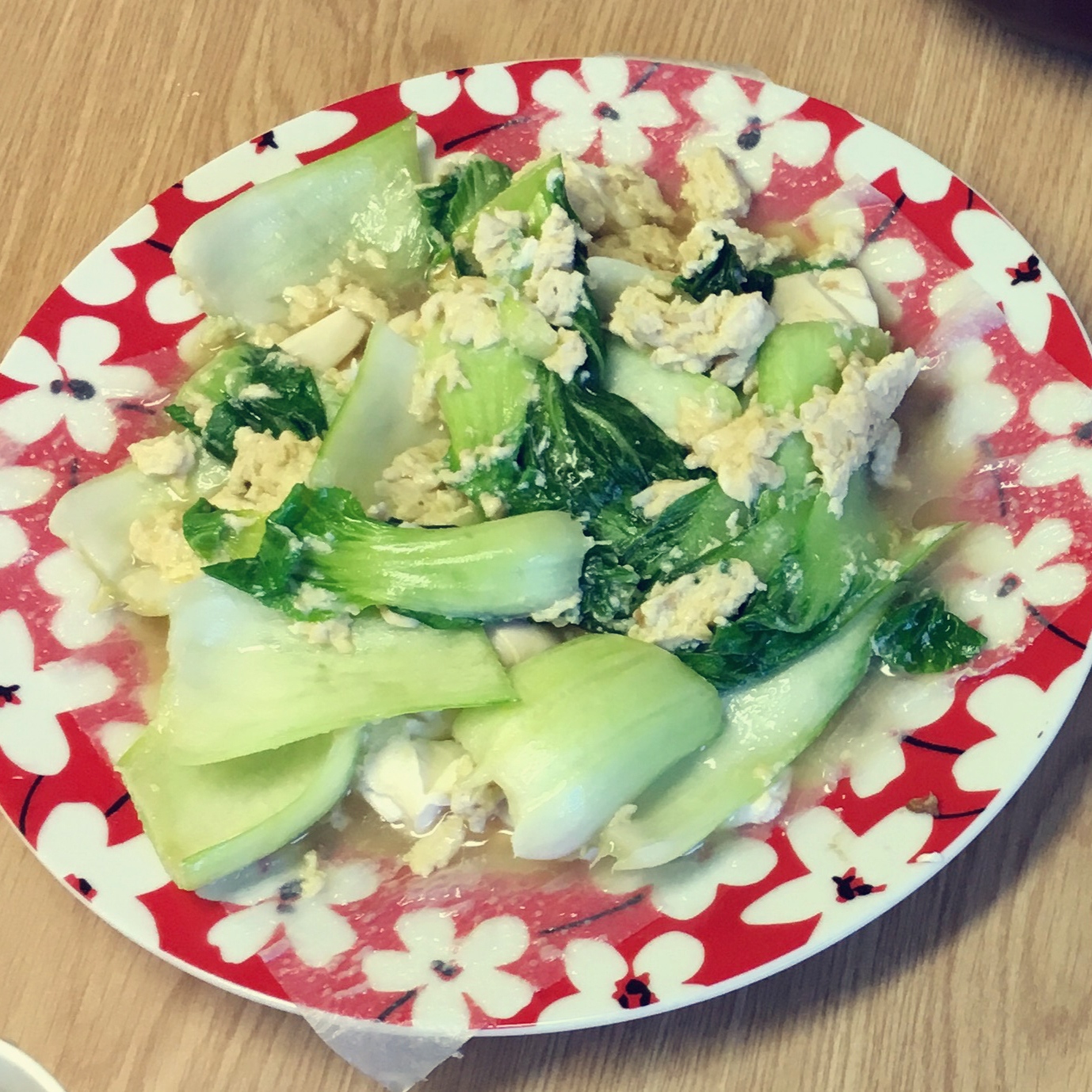 青菜豆腐