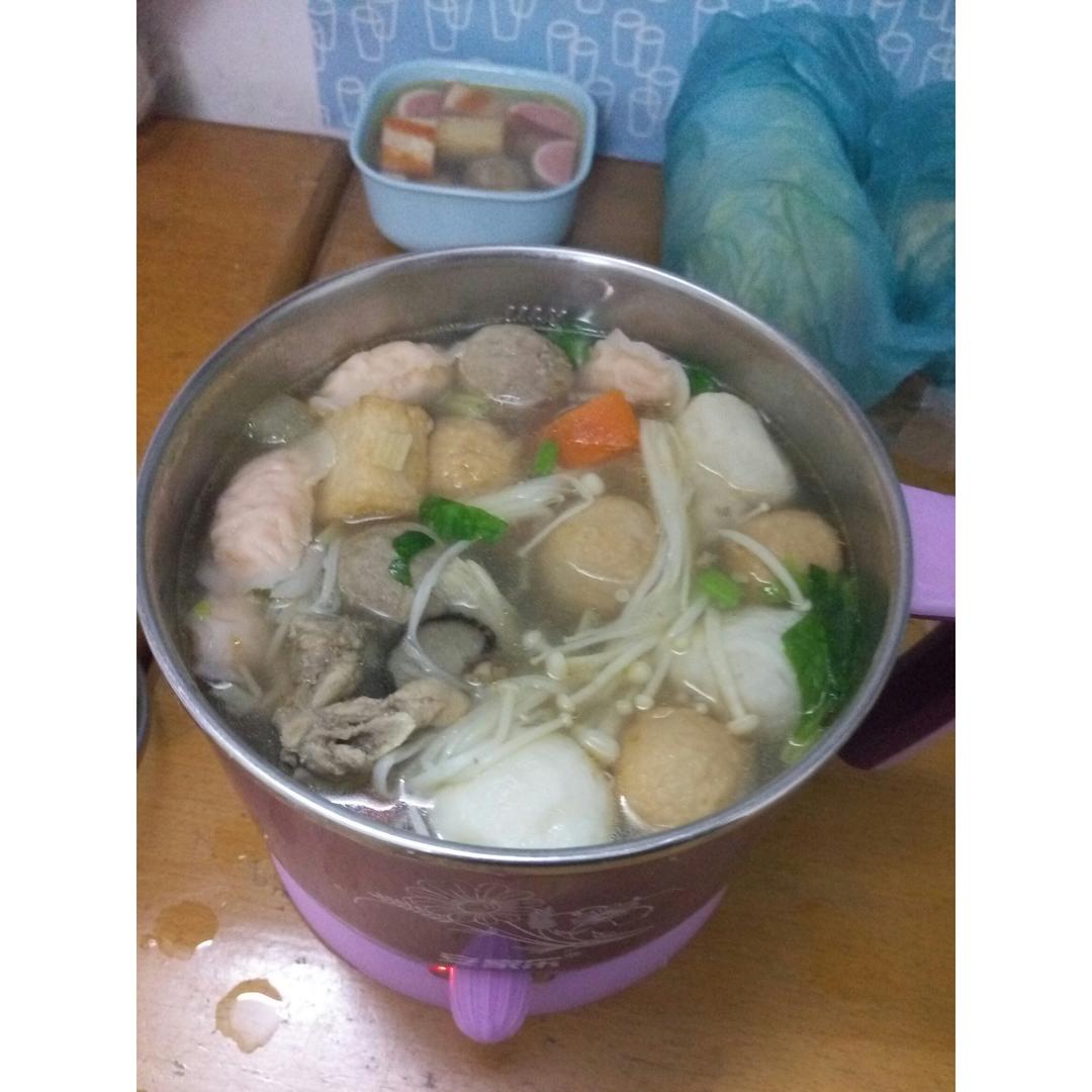 大晴天k做的宿舍单人小火锅