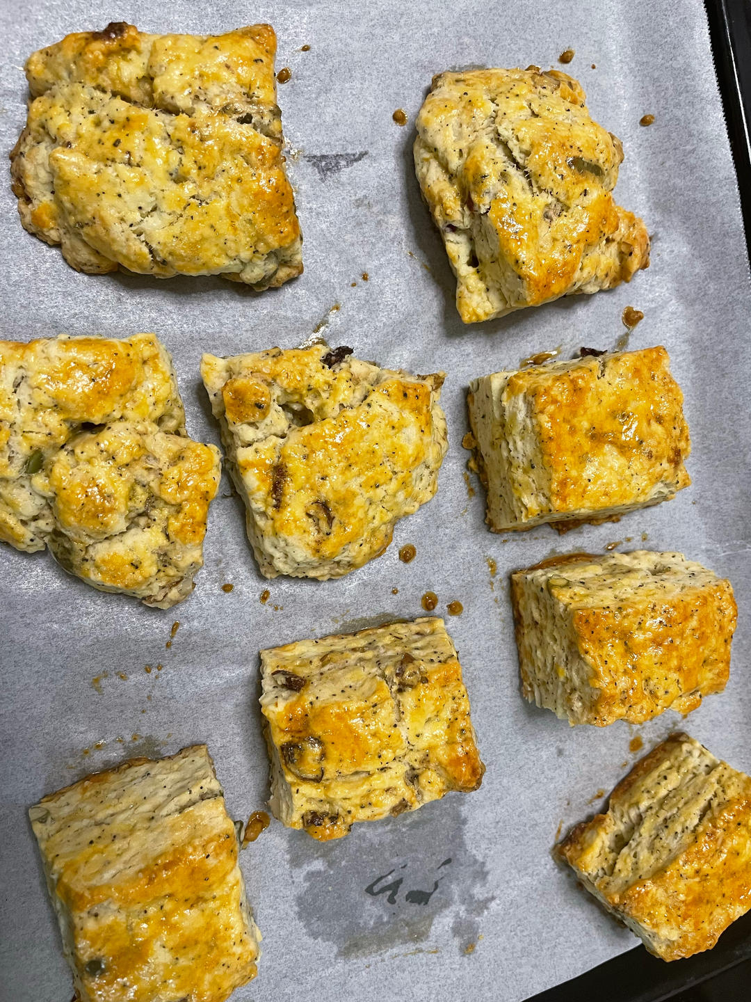 咖啡坚果可可奶油司康🤎让人上瘾的苦与甜