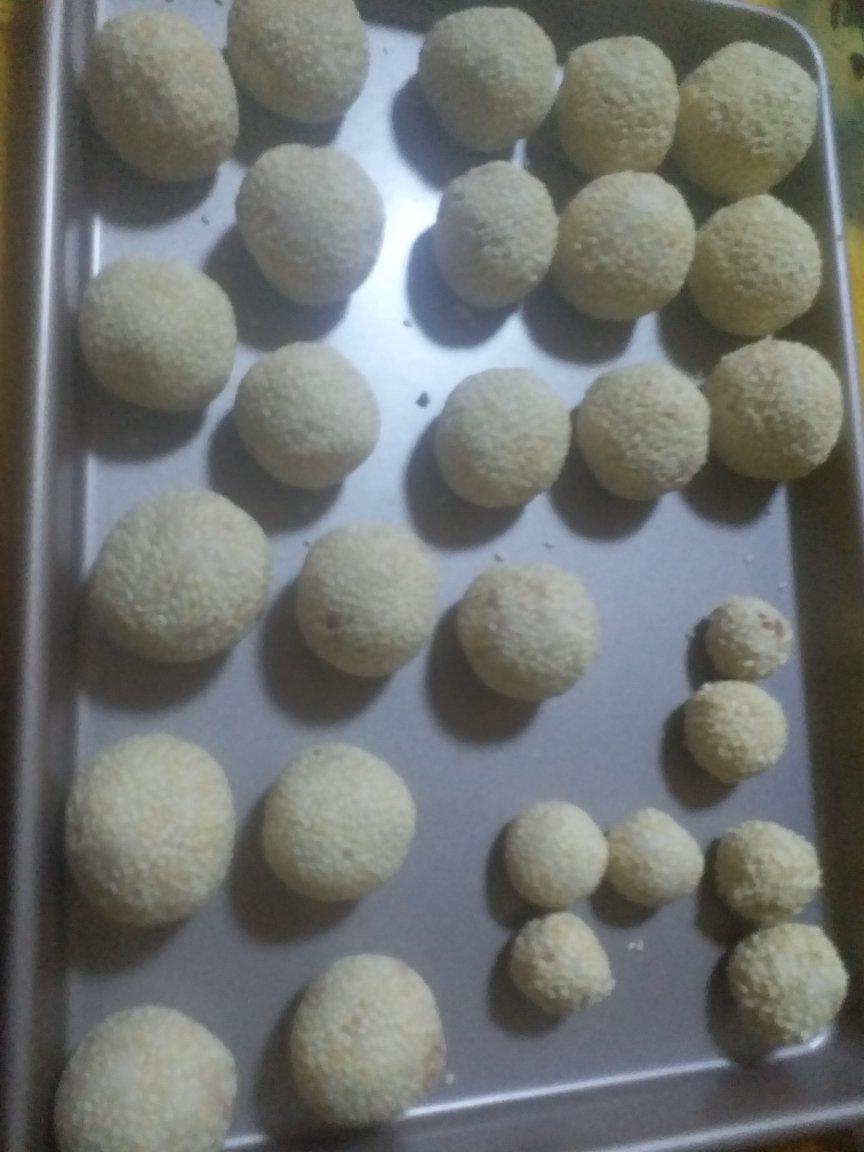 moc做的广式空心煎堆