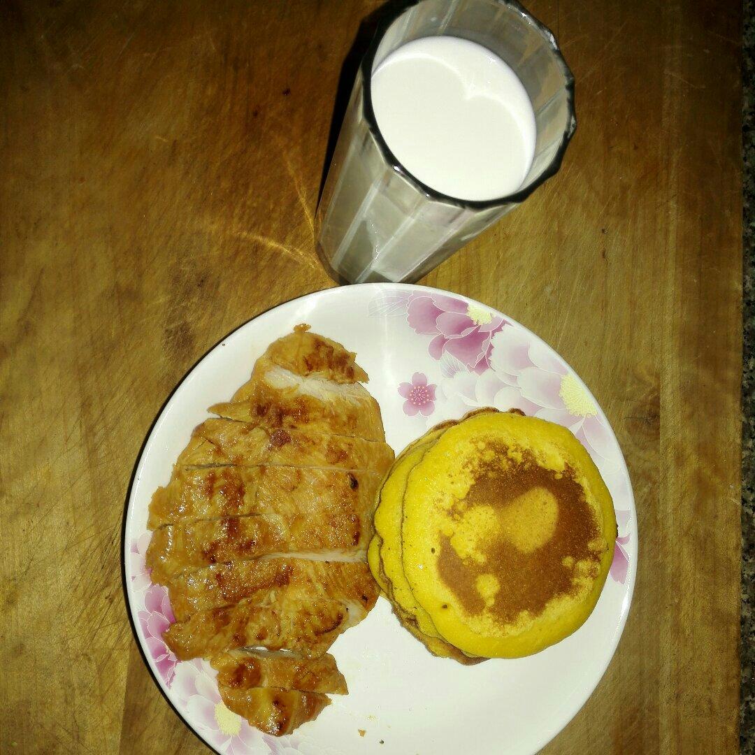 早餐:玉米饼（白领版)