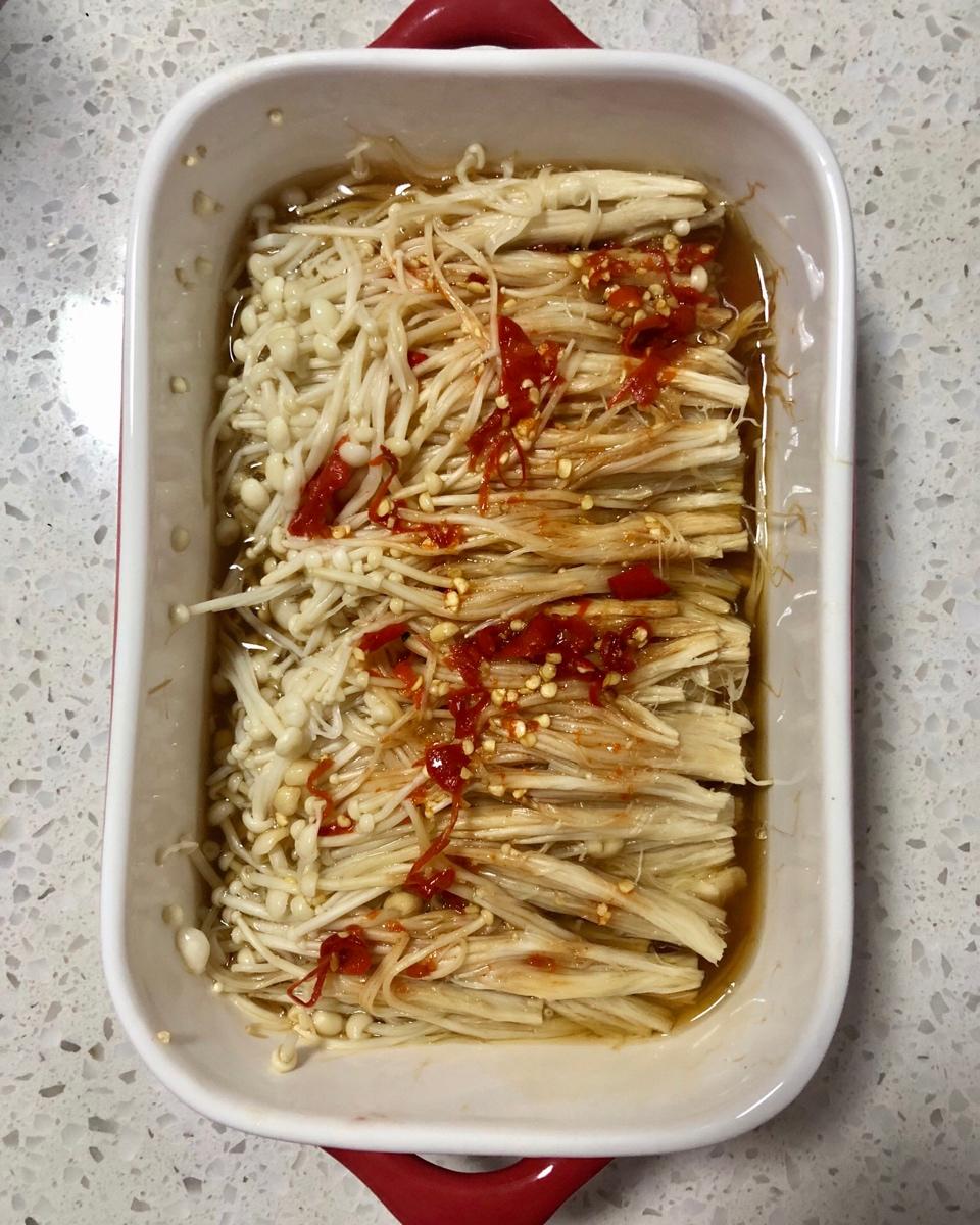 蒜蓉烤金针菇