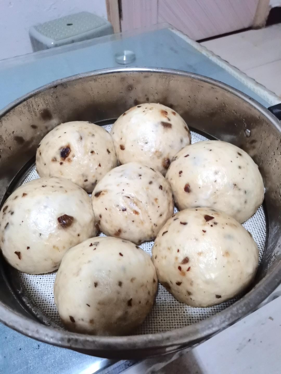 不加糖的红枣小馒头