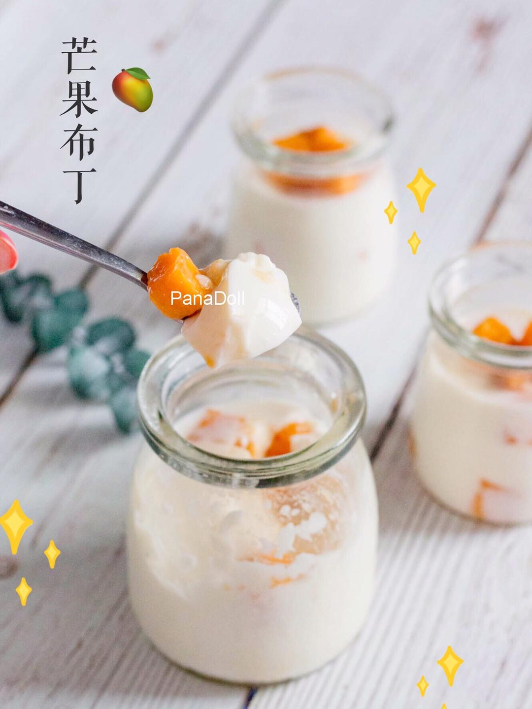 芒果布丁牛奶冻，又软又糯又解暑🥭的做法