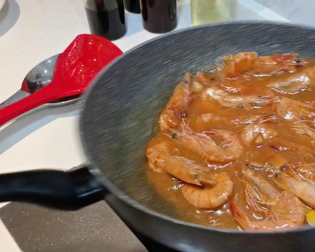 人见人爱的经典茄汁大虾的做法 步骤10