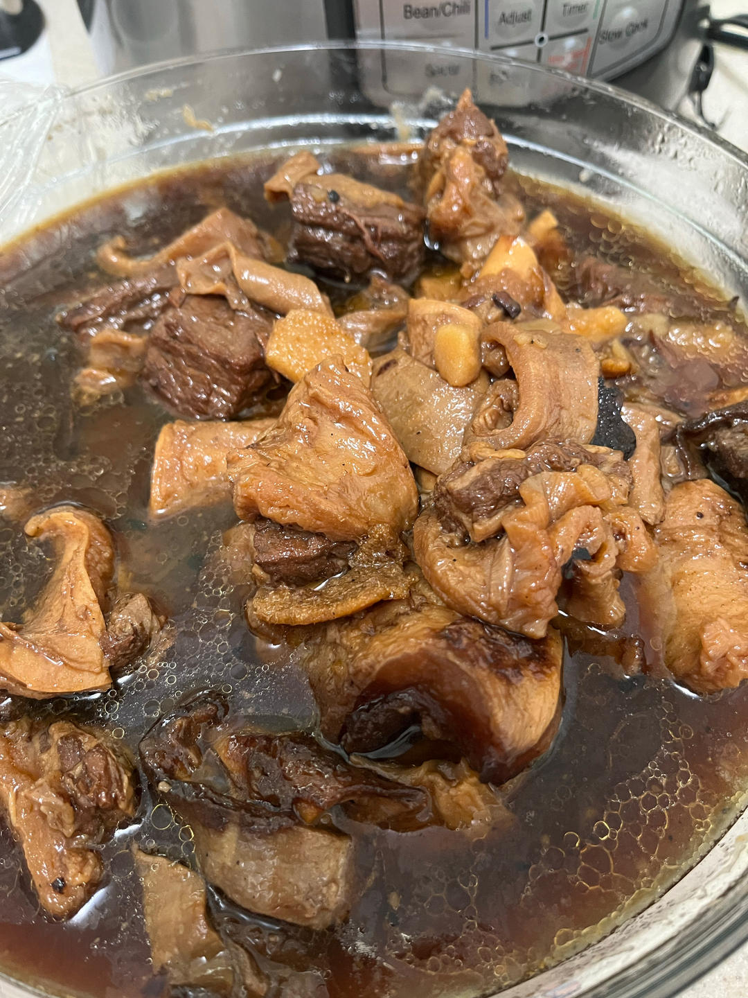 柱侯酱土豆焖牛腩