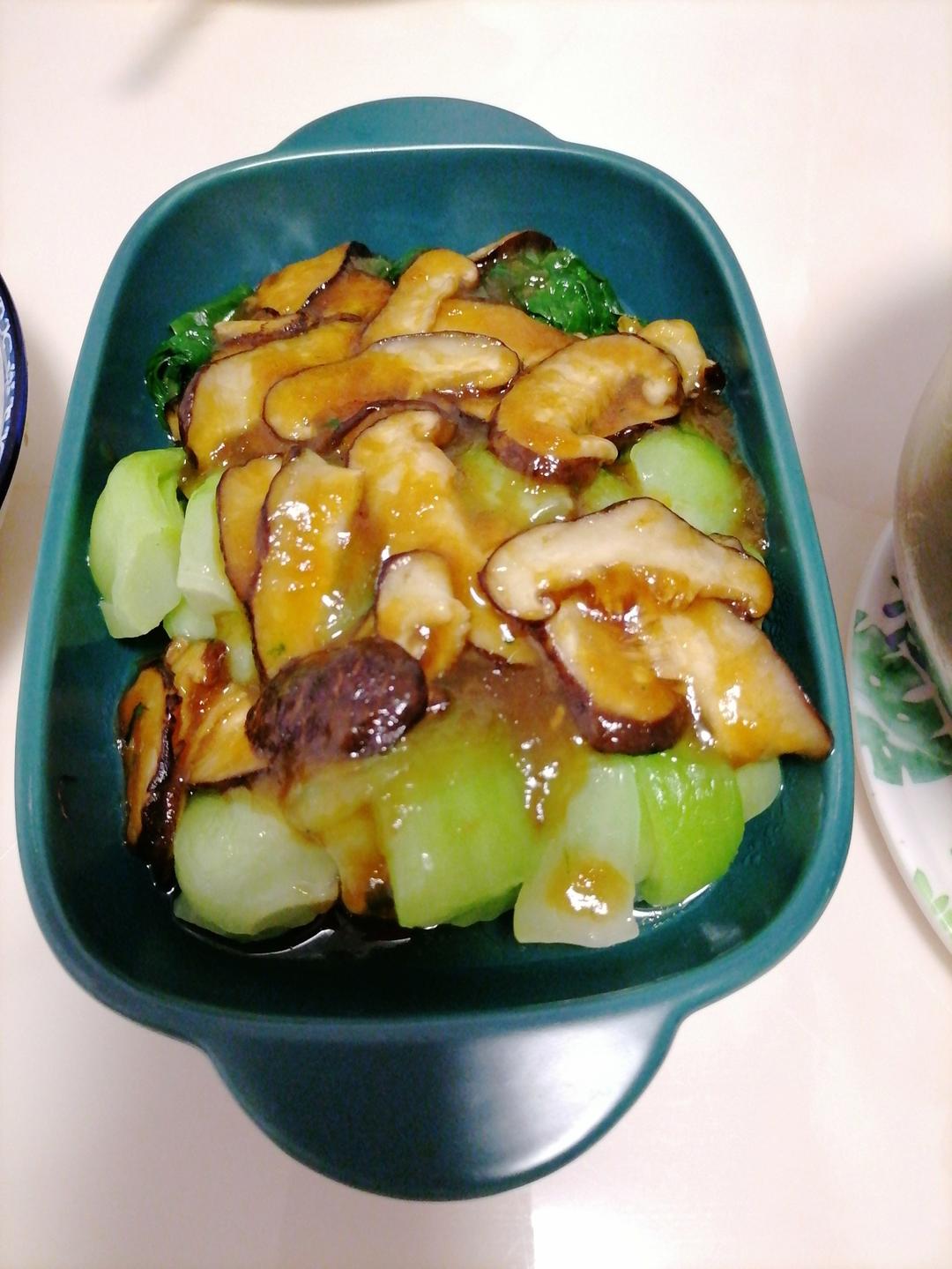 蚝油香菇小油菜