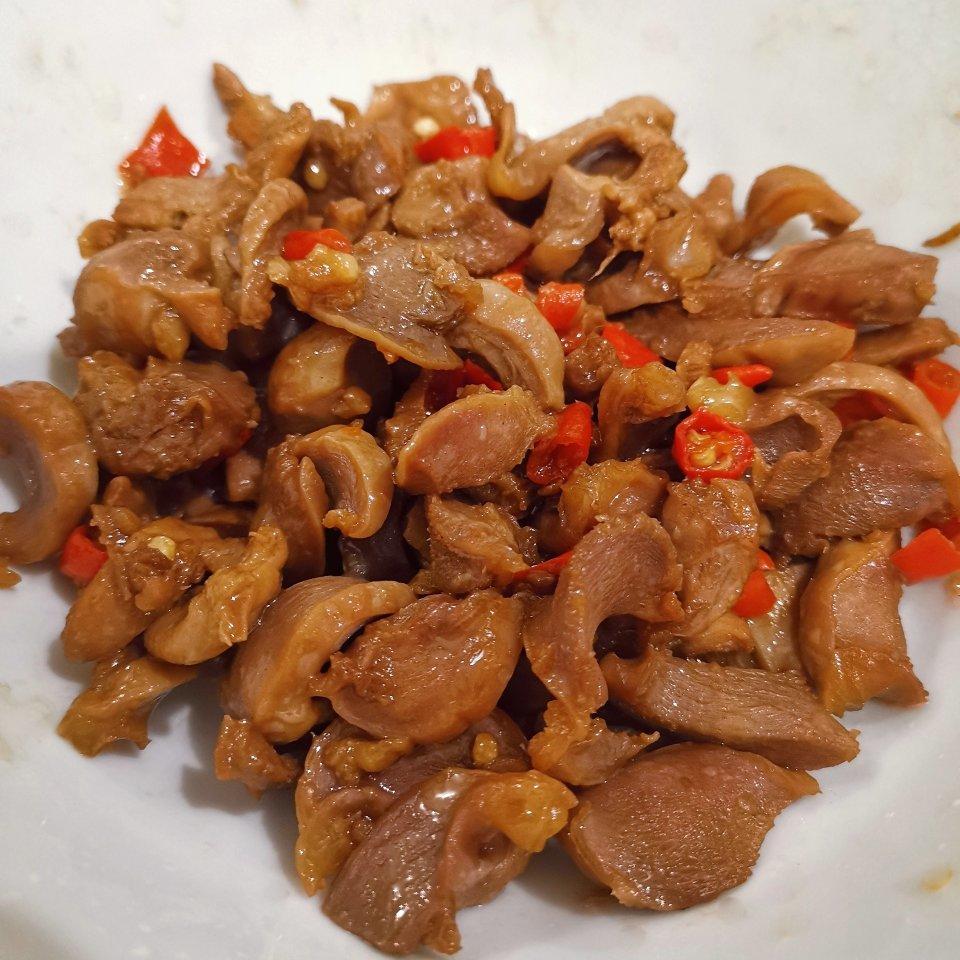 小米椒爆鸡胗