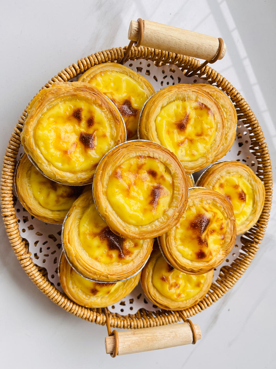 超嫩滑的葡式蛋挞(全蛋版)新手友好『秒杀KFC』