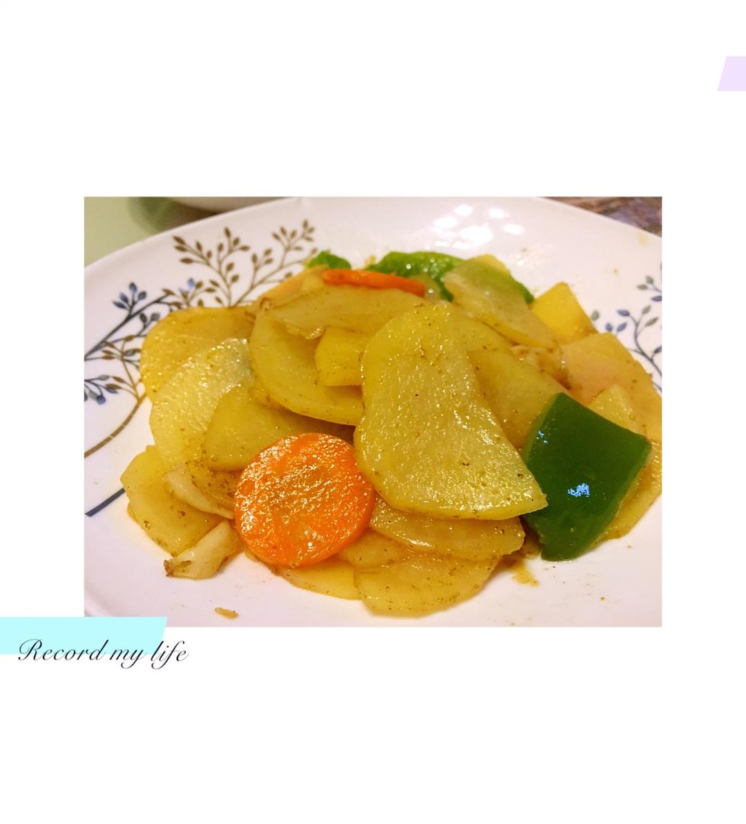 孜然土豆片