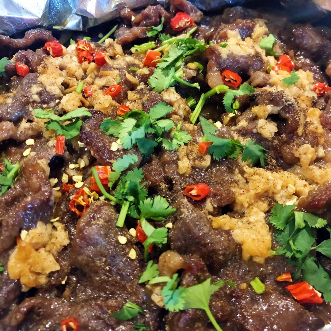 烤箱做嫩牛肉--锡纸牛肉