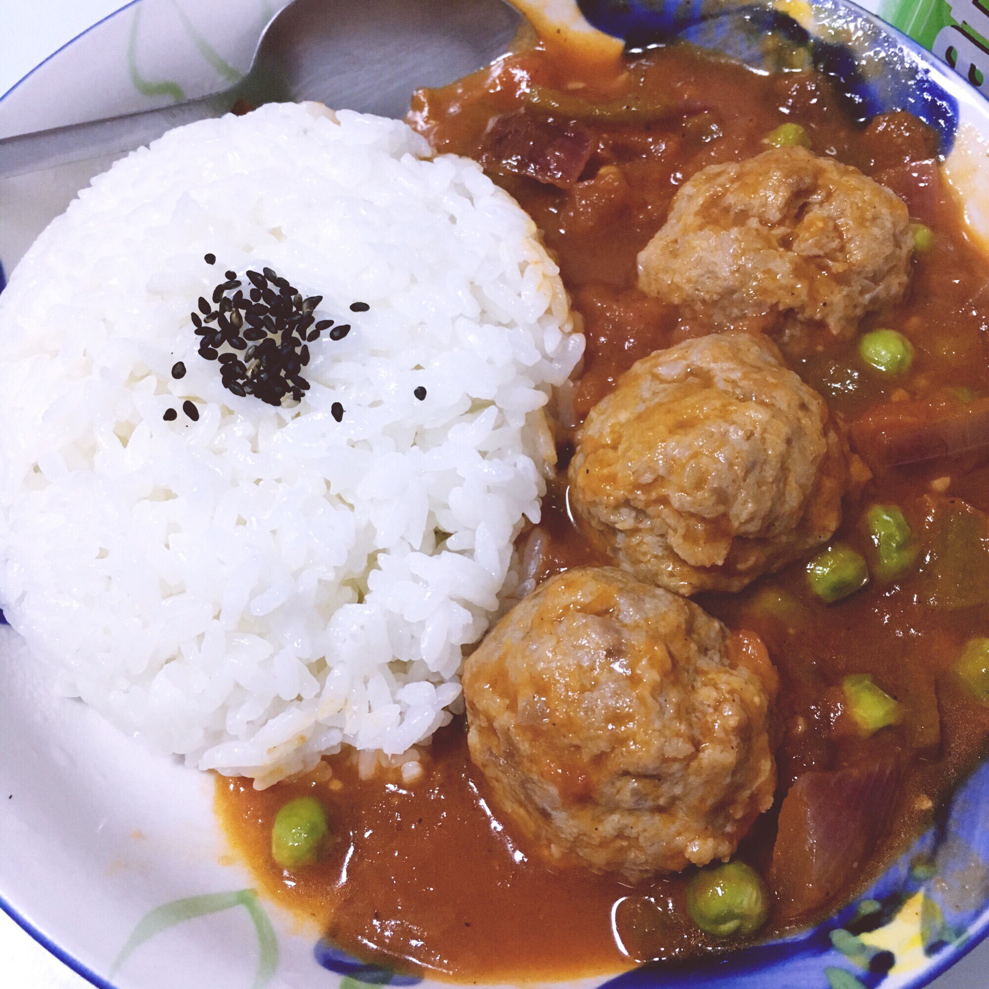 sunfloro葵做的意式肉酱肉丸饭