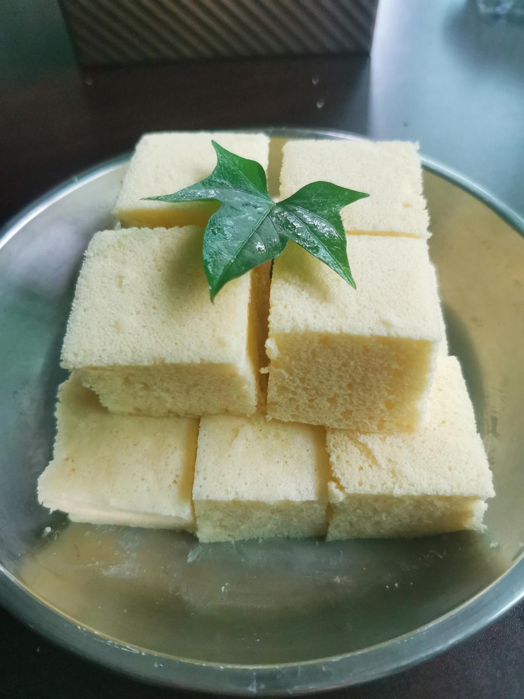 传统蒸蛋糕
