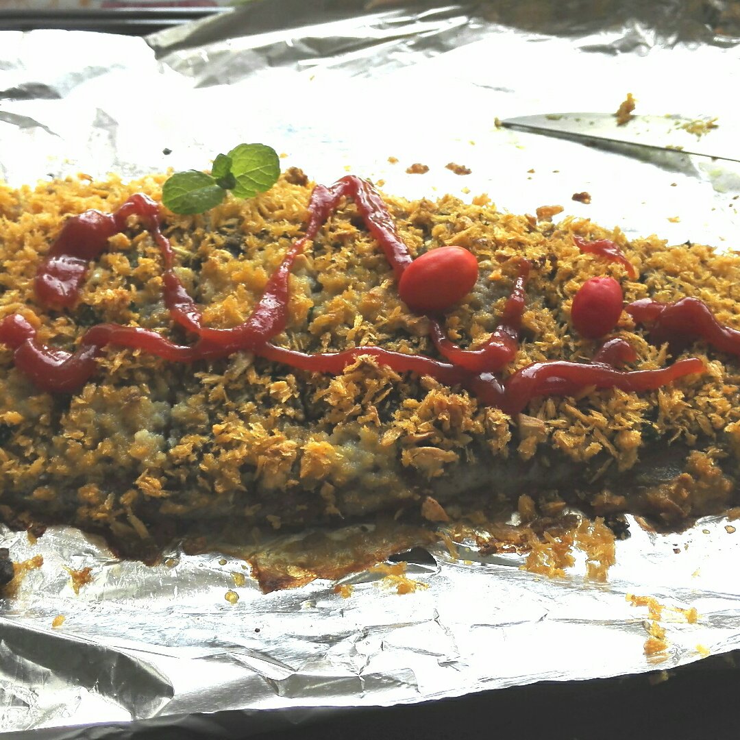 香酥烤鱼排