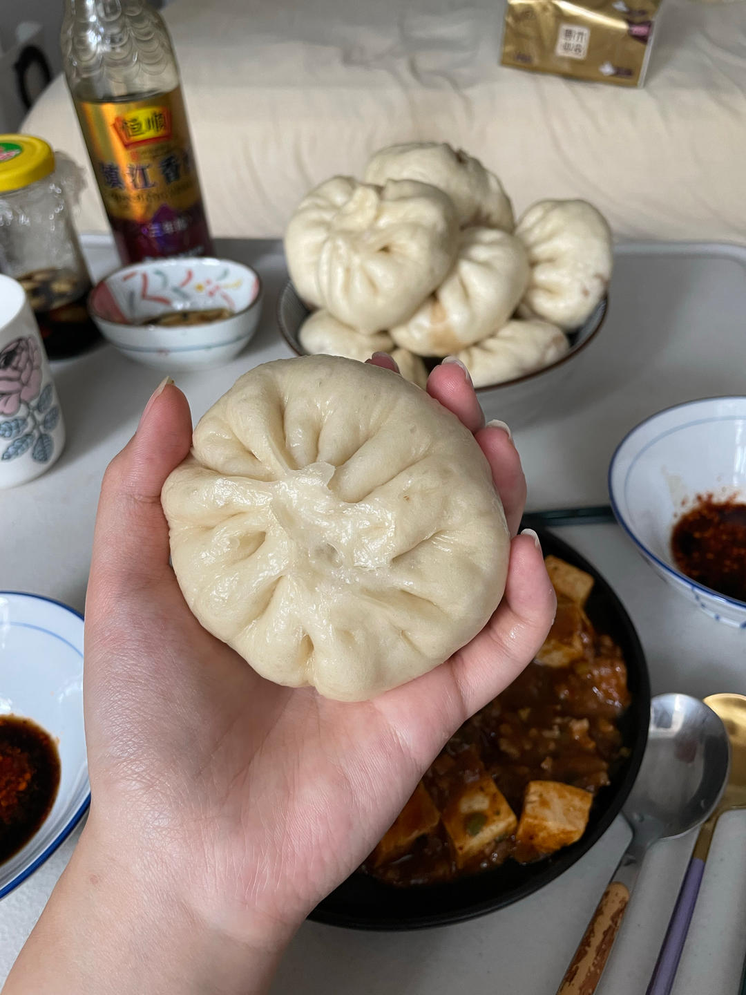 牛肉胡萝卜包子