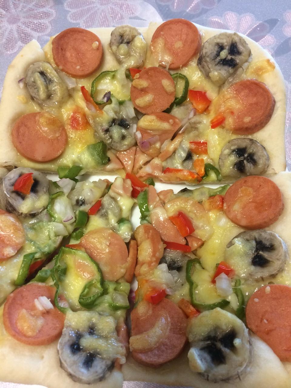 8寸纯手工什锦披萨