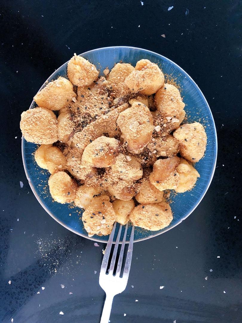 christina.t.j做的超简单糯米小糍粑团子