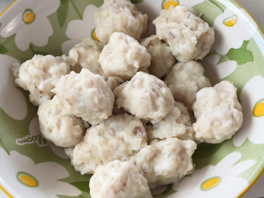 自制鱼丸