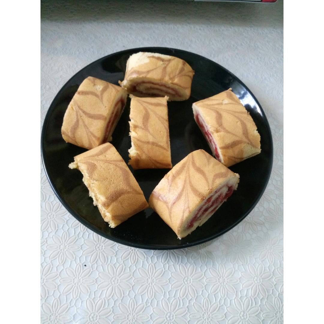 千叶纹蛋糕卷