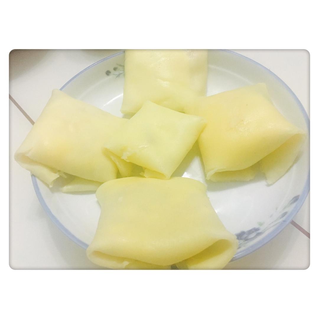 芒果班戟+港式奶茶