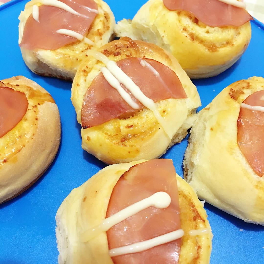 肉松火腿面包