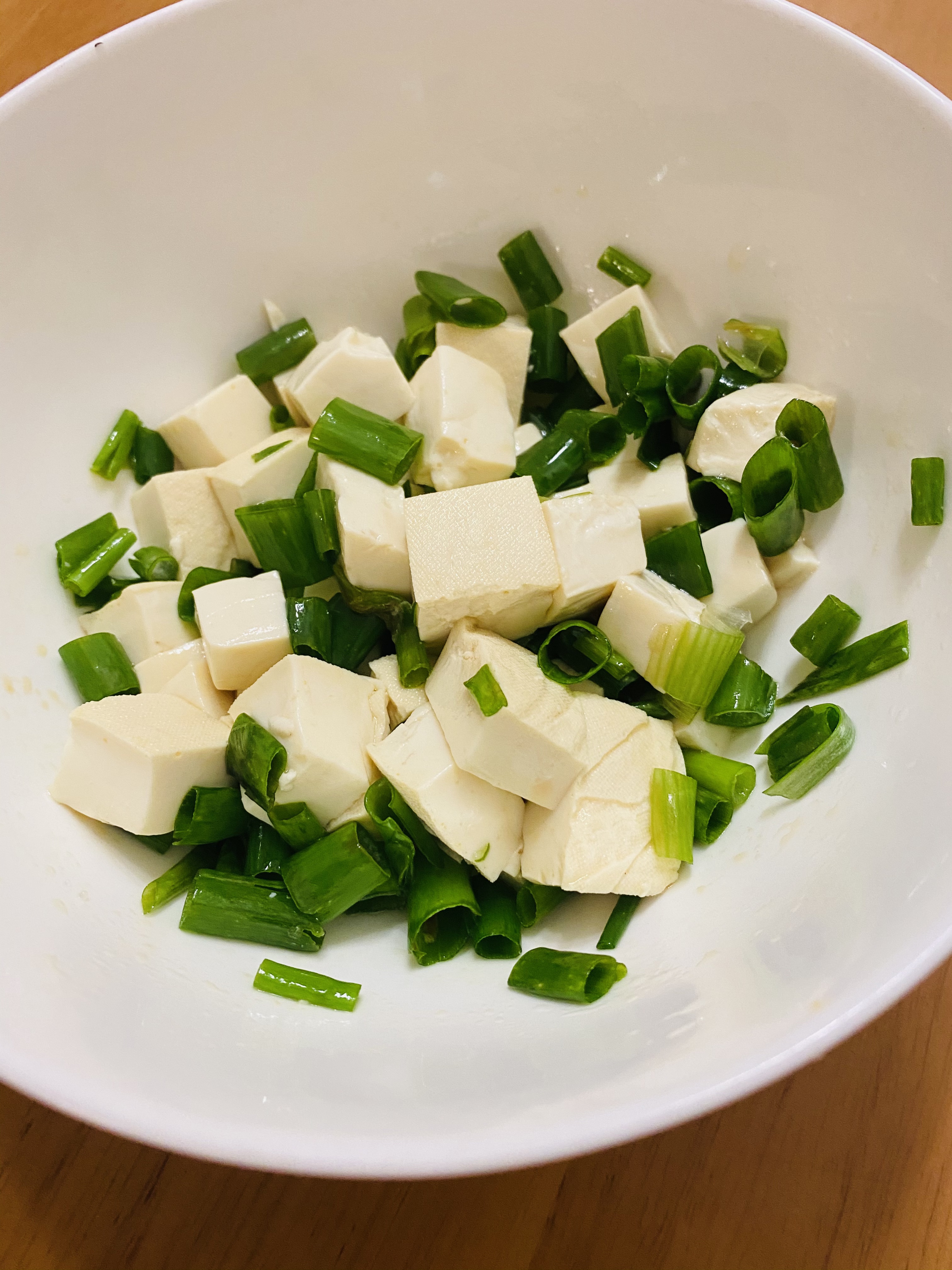 小葱拌豆腐的要点总结的做法