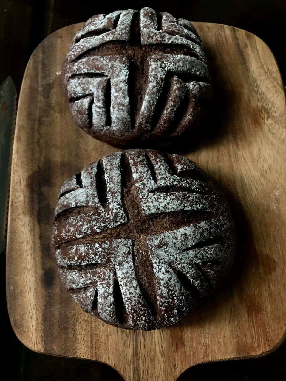 全麦巧克力流心软欧