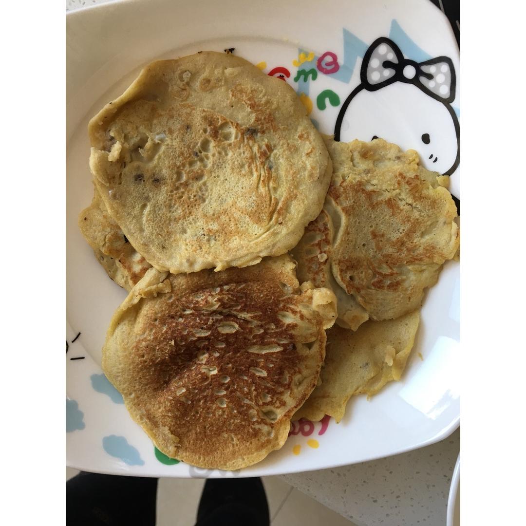 快手香蕉饼