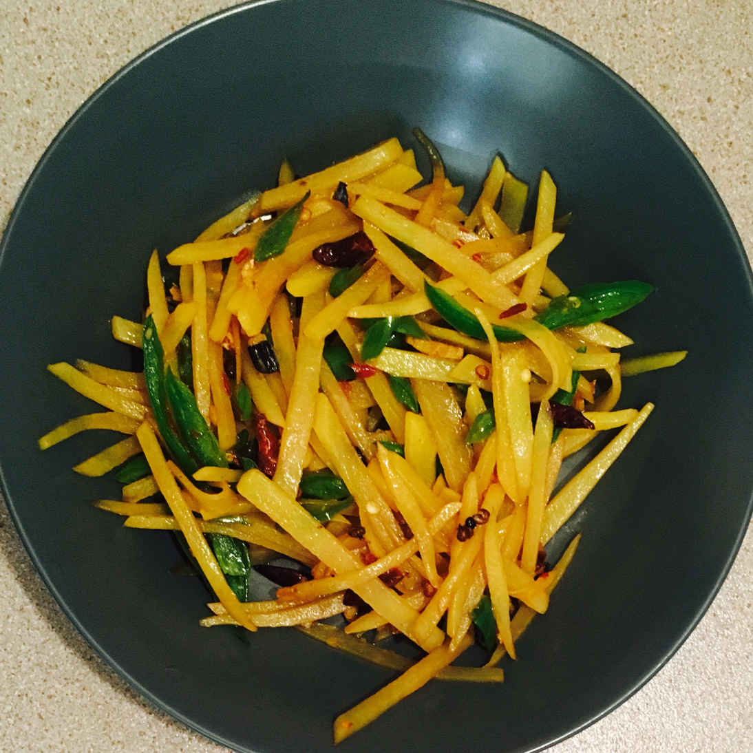 炒土豆丝