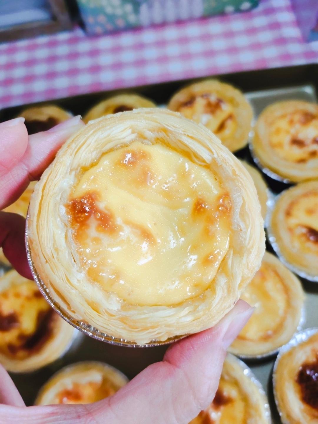 超简单超越KFC葡式蛋挞——太好吃啦