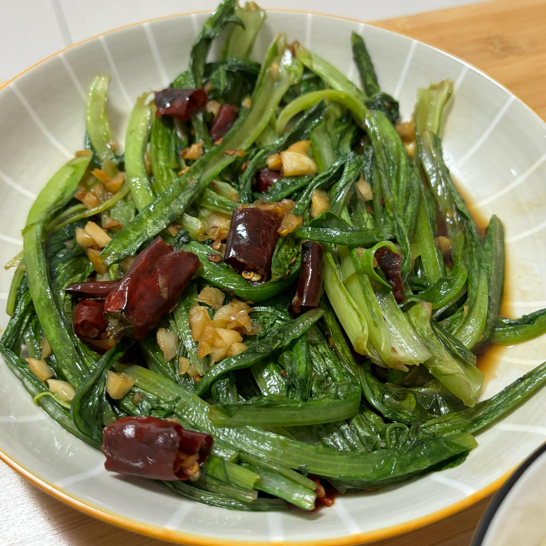 蒜蓉油麦菜（蚝油）
