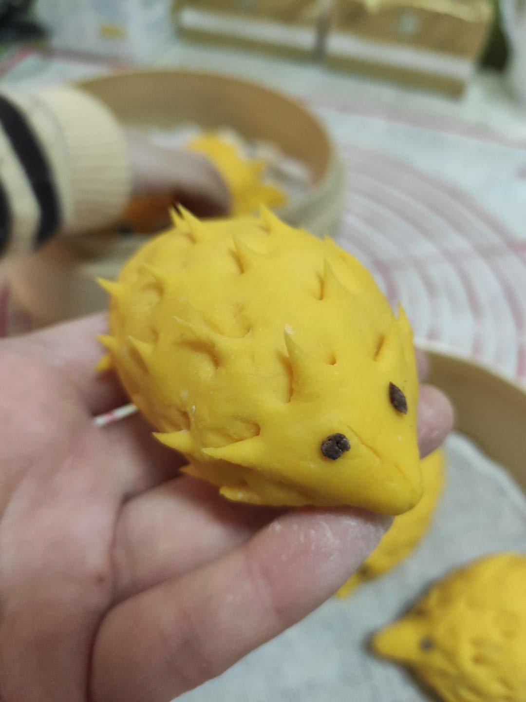 南瓜刺猬小馒头