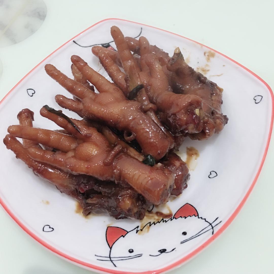 卤鸡爪