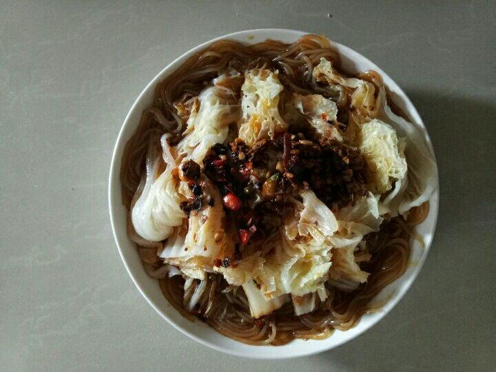 蒜蓉粉丝娃娃菜