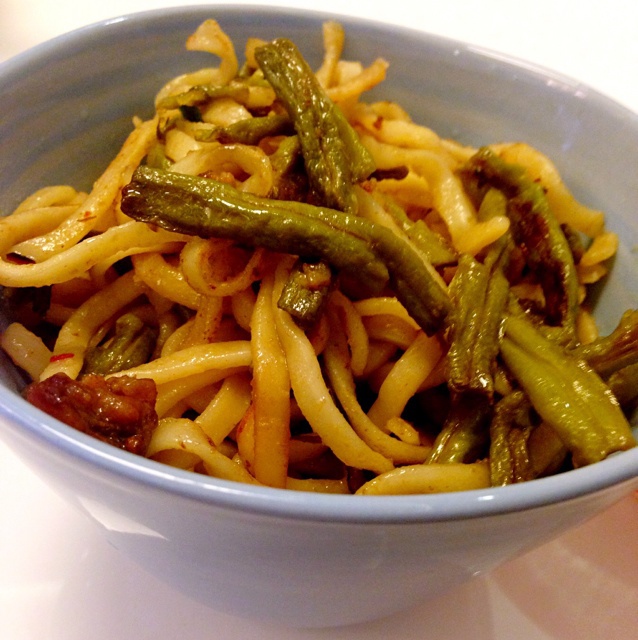 豆角焖面