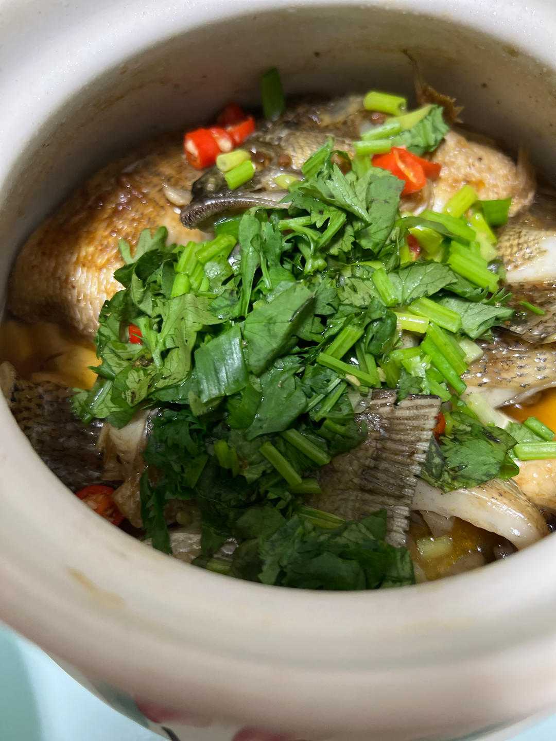 鲈鱼煲