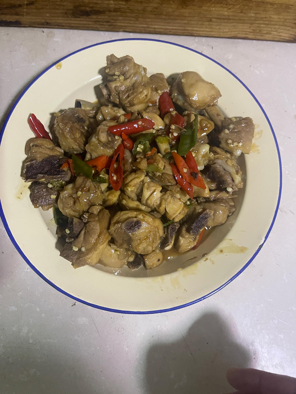 麻辣鲜香无敌下饭小炒鸡腿肉