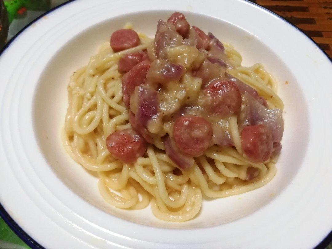 奶油培根意大利面 - Creamy Beacon Linguine