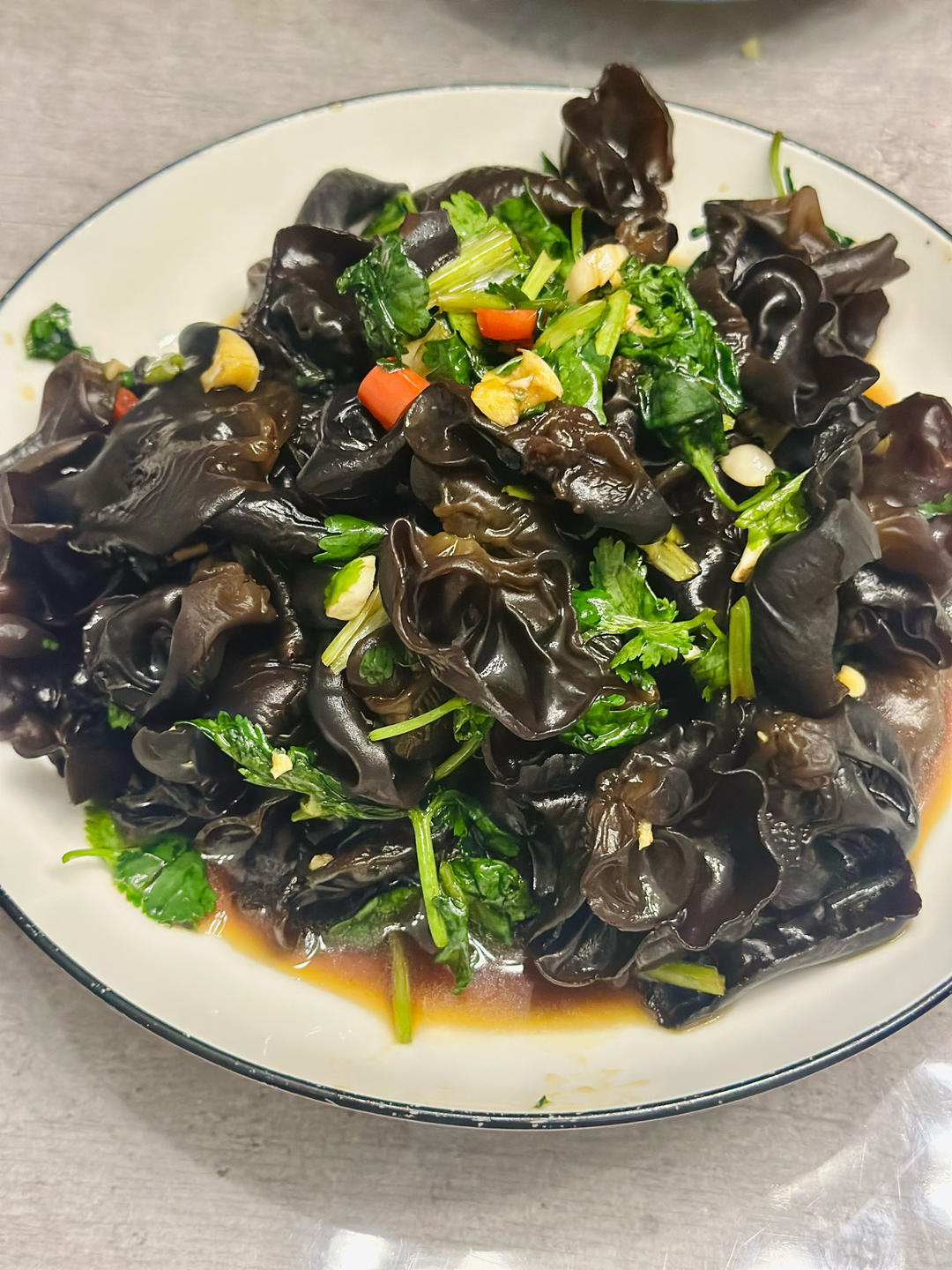 凉拌爽脆木耳